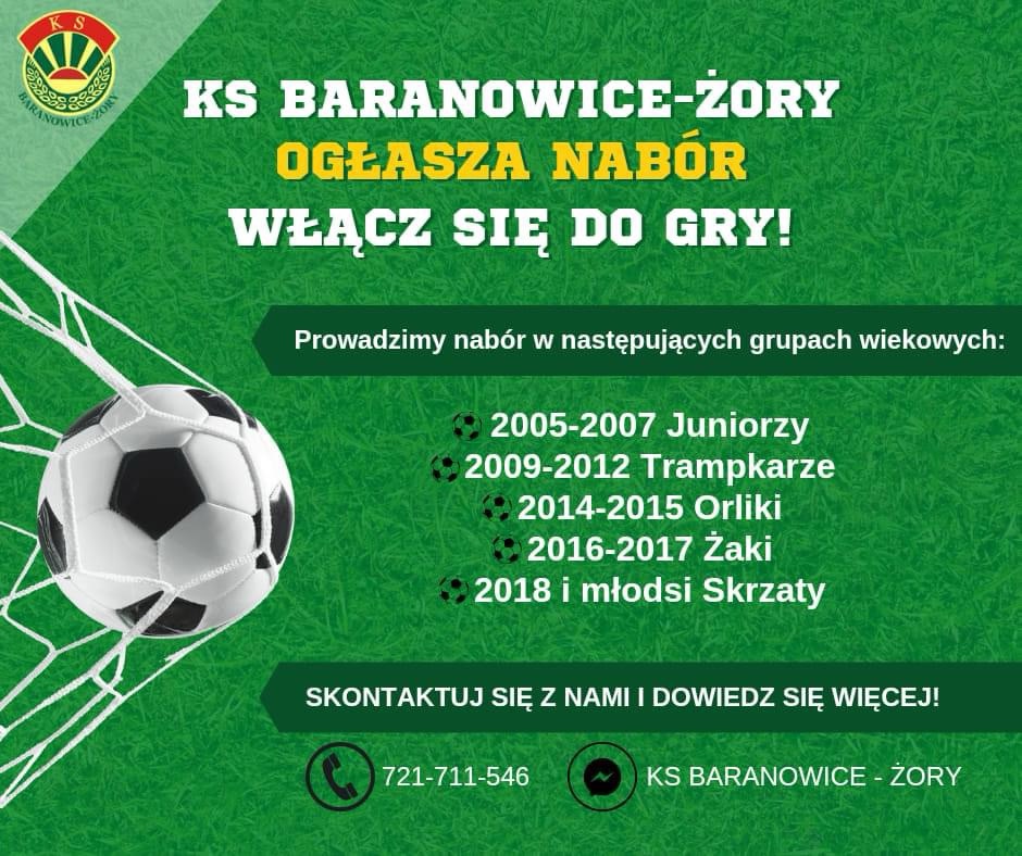 Zapraszamy wszystkich chętnych z roczników 2005-2020 do gry w naszym klubie.